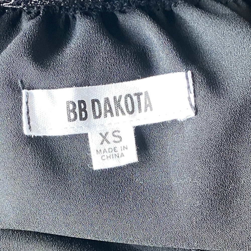 BB DAKOTA | Lace Yoke Keyhole Smocked Blouse - Picture 7 of 9